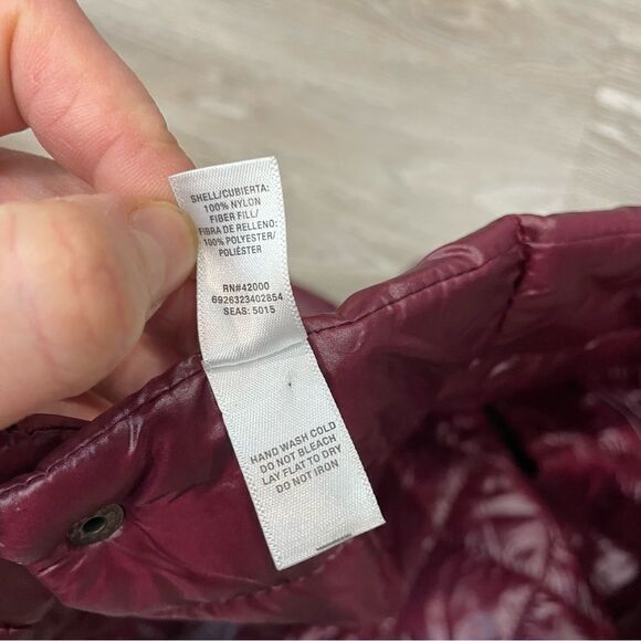 New Amazon Brand Square topstitching quilted scarf pufffer - Picture 7 of 7